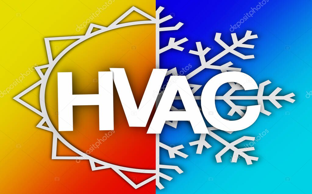 Technician performing HVAC maintenance